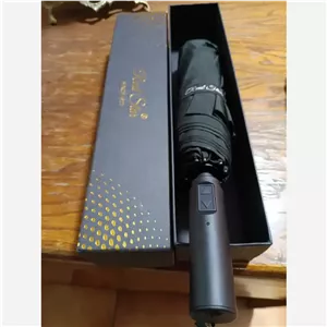 چتر اتومات شارژی مشکی برند RST مناسب تمام سنین