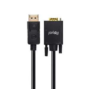 کابل تبدیل Display port به VGA رویال مدل 4K طول 1.8 متر