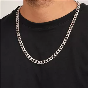 زنجیر استیل 304 کارتیر سفید 60 سانت مدل 4