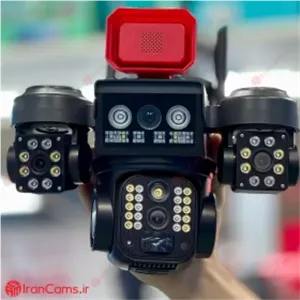 دوربین بی سیم خورشیدی سیمکارتی سرور ایرانی مدل LX-XW818 ظرفیت 12 مگاپیکسل