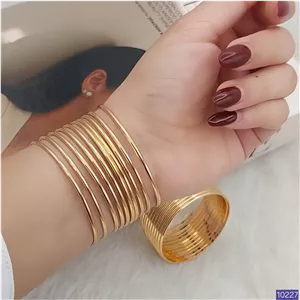 النگو 2میل آیینه ای دامله برند ysx(3تایی )