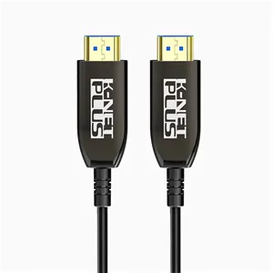 کابل HDMI V2.1 فیبر نوری کی نت پلاس مدل K-NET PLUS KP-CHAOC21100 طول 10 متر