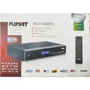 گیرنده دیجیتال Fujisat مدل T1000T2(پس کرایه)