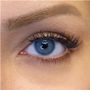 لنز لابلا پیکسی بلو آبی تیله ای
