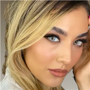 لنز کاتیا لابلو آبی عسلی