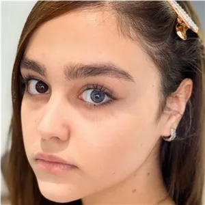 لنز شیخ آیس بلو آبی طوسی