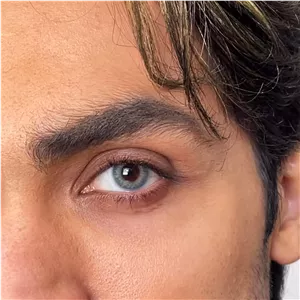 لنز دهب هاوای طوسی سبز