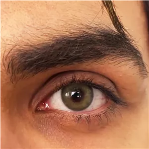 لنز دهب نچرال گرین سبز تیره