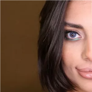 لنز سولکو آکوا آبی بدون دور