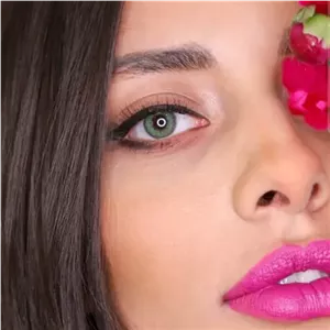 لنز سولکو جید سبز یشمی بدون دور