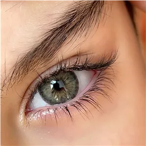 لنز سلنا کلوپاترا گری سبز طوسی رگه دار