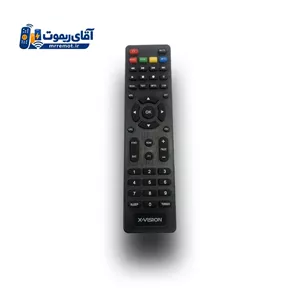 کنترل گیرنده دیجیتال Xvision ایکس ویژن Q9 دکمه مشکی