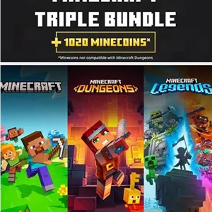 اکانت قانونی Minecraft Triple Bundle