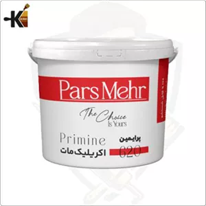 اکریلیک مات پرایمین پارس مهر کد 620 گالن (5 کیلویی)