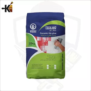 ‏چسب کاشی پودری الیافدار cb12 تسکانو