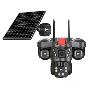 دوربین اسپیددام سیم کارتی خورشیدی با دقت 12 مگاپیکسل و استاندارد IP67