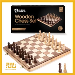 صفحه و مهره چوبی کلاسیک سفری وارداتی Chess Armory