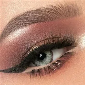 لنز یکساله دهب - لنز یکساله دهب مدل HUSKY GRAY GREEN رنگ طوسی سبز دوردار