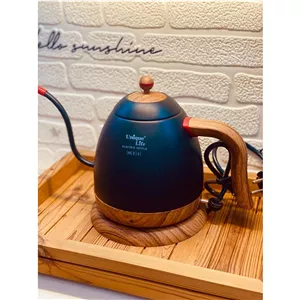 کتل برقی ترمودار طرح چوب برند یونیک لایف 