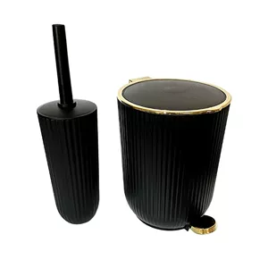 سطل پدالی و فرچه زبرا همارا