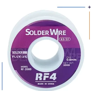 سیم لحیم RF4 RF-208D 0.8mm 200GR
