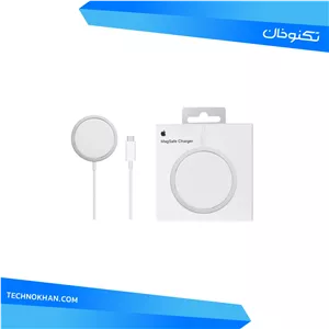 شارژر وایرلس آیفون MAG SAFE مدل A2140 (پس کرایه)