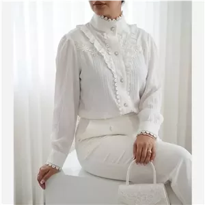 شومیز زنانه مدل حسنا جنس توکی کراش سایز بزرگ
