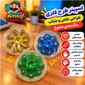 فیجت اسپینر دستی طرح فلزی