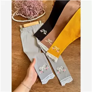 لگ پنبه کبریتی دخترانه مدل پاپیون پاییزه و زمستانه