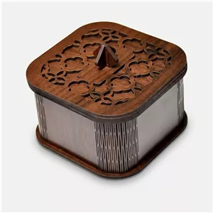 قندان چوبی طرح آنتیک AN0002