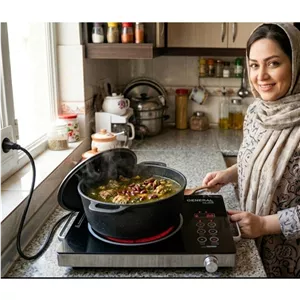 اجاق برقی صفحه ای برند جنرال سیلور GENERAL SILVER GBM-C1
