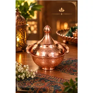 قندان مسی نقلی 