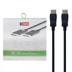 کابل 1.8 متری KDATA Display To Display - مشکی - RYL