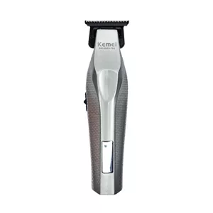 ماشین اصلاح موی صورت شارژی کیمی مدل KM-3023-702 با تیغه سرامیک و استیل ضد التهاب، باتری لیتیوم یون 2000 میلیآمپر ساعت...