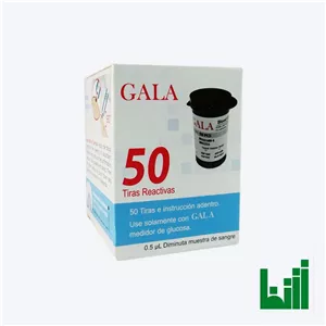 نوار تست قند خون گالا بسته 50 عددی