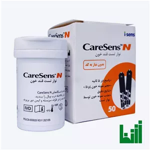 نوار تست قند خون کرسنس مدل Caresens N