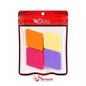 پد آرایشی لوزی دیواین چهار عددیDivine
