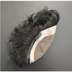 پروتز مو دورسیلیکون لس آنجلسی اورجینال 17x22 رنگ 10 درصد سفیدی