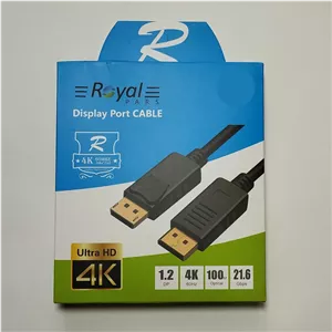 کابل Display Port رویال طول 1.8 متر 4K