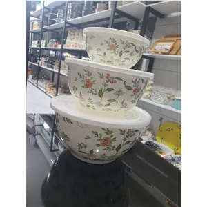 لگن لگن های سه تیکه وارداتی درب دار گلبهار
