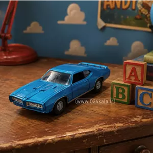 ماکت ماشین فلزی پونتیاک Blue مقیاس 1:32