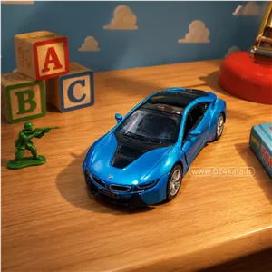 ماکت ماشین فلزی BMW i8 مقیاس 1:32