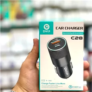 شارژر فندکی خودرو فست شارژ مدل C28