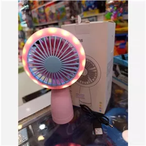 پنکه دستی شارژی چراغ دار (توضیحات کالا مطالعه شود )