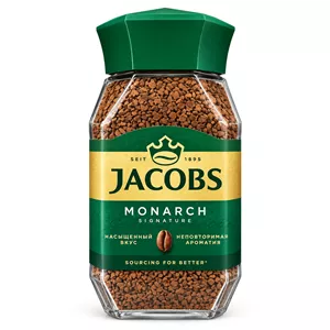 جاکوبز قهوه فوری جاکوبز مونارچ (Jacobs Monarch Signature) قهوه گرانول 190 گرم اصل