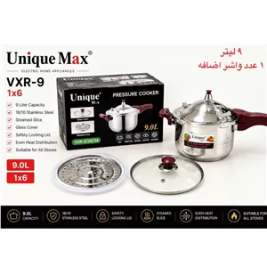 زودپز 9 لیتر یونیک 3کاره کیفیت عالی(پس کرایه لطفا قبل از ثبت سفارش استعلام موجودی و قیمت بگیرید 