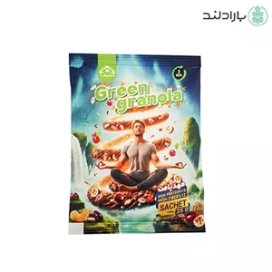 گرانولا سبز ساشه وگان 35 گرم مهدیافت