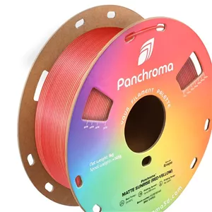 فیلامنت Panchroma Dual Matte PLA برند Polymaker رنگ قرمز-زرد