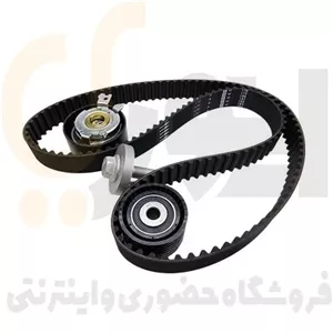 کیت (مجموعه) تسمه تایمینگ 132 دندانه موتور K4M ال 90 132 EPDM RTA اوپتی بلتOPTIBELT