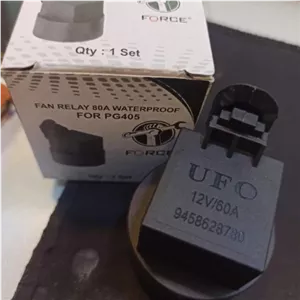 رله فن پژو 405سمندپارس 12V 60A فورسFORCE (یوفو UFO)